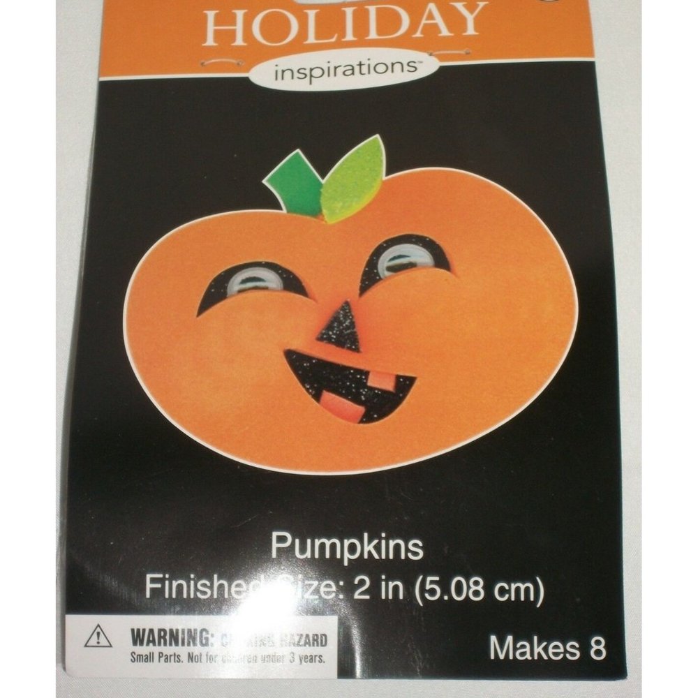 Holiday Inspirations Craft Halloween 2" Pumpkins F